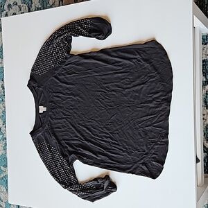 3/4 Sleeve with Rhinestones